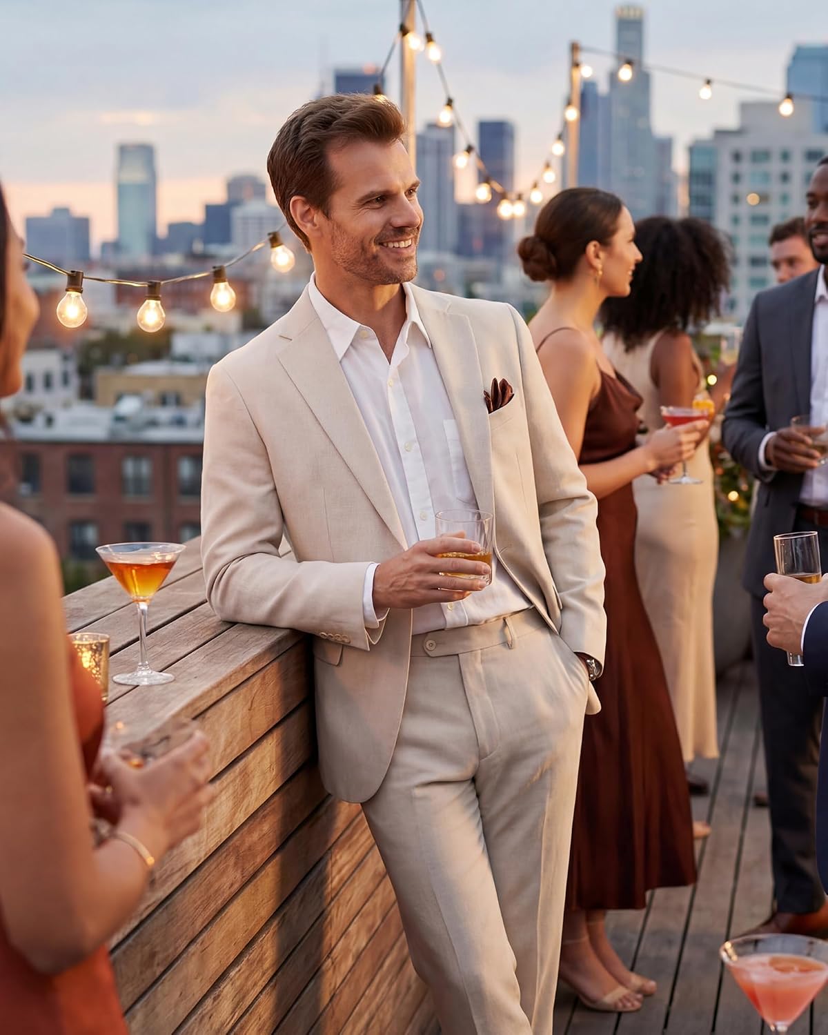 Detalle 2 de WULFUL Men's Two-Piece Suit