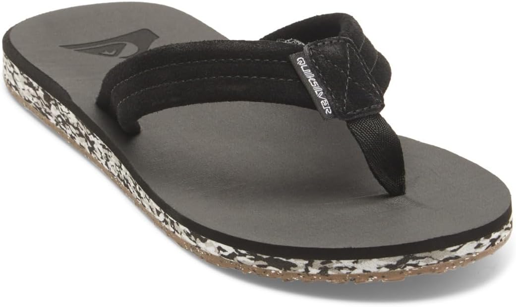 Detalle de Quiksilver Suède Carver Recyclé, Sandale Homme – Confort simple et matériaux responsables