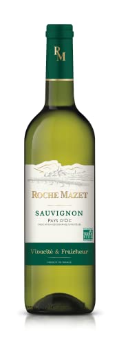 Detalle de ROCHE MAZET Sauvignon Vino Blanco IGP Pays d'Oc x6 🍷