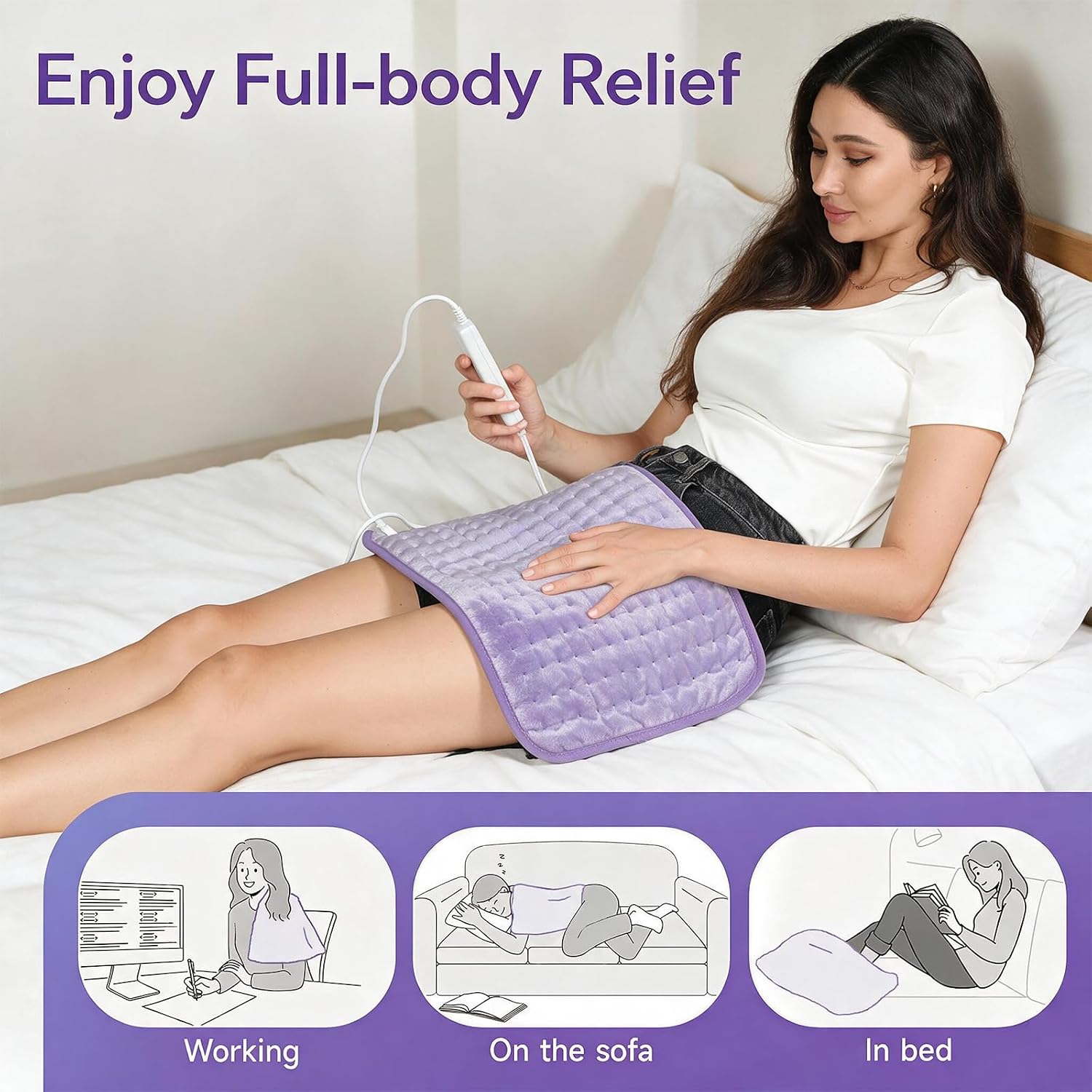Detalle de Vilicert Electric Heating Pad