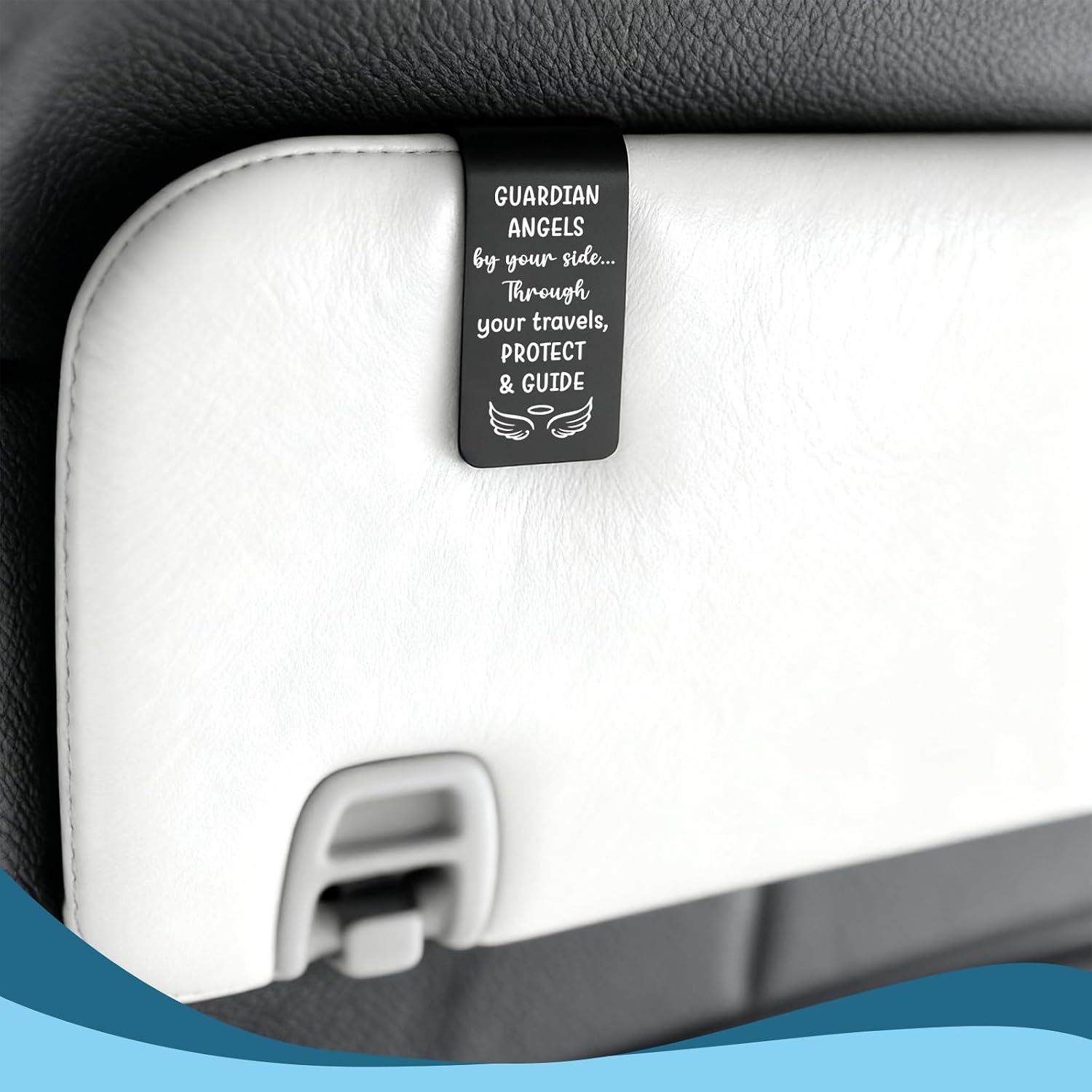 Detalle 2 de Stainless Steel Car Visor Clip