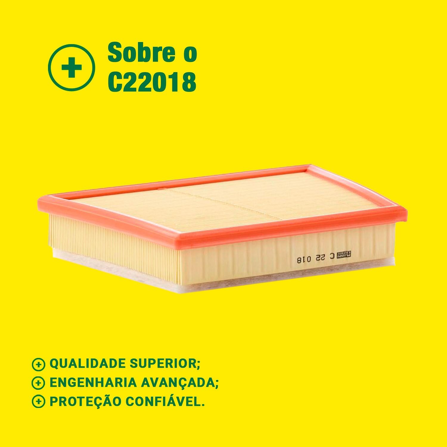 Thumbnail 2 de MANN-FILTER C 22 018 Filtre à air – pour Véhicule de tourisme et utilitaires