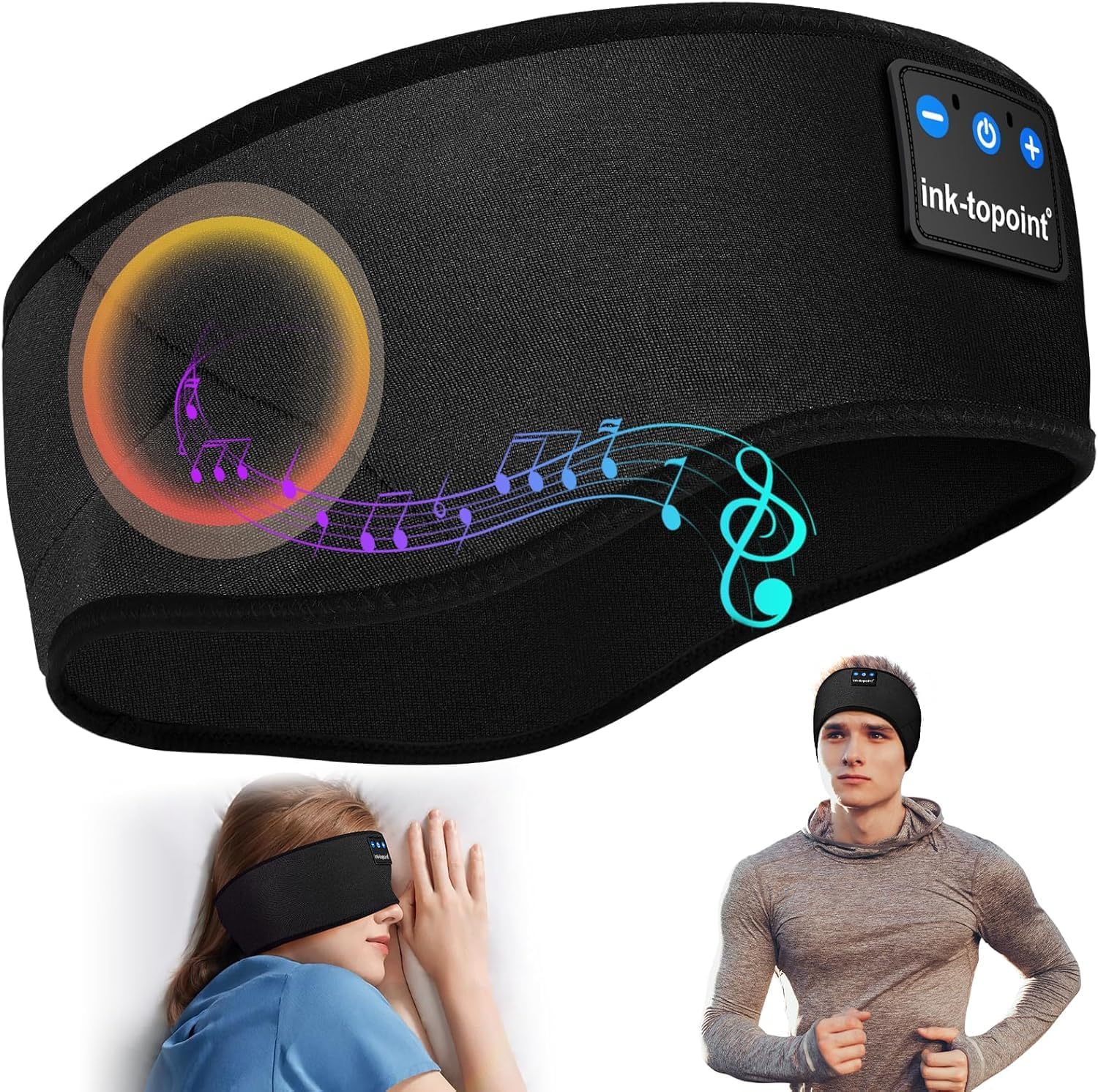 Thumbnail 6 de Ink-Topoint Sleep Headphones Headband for Sleeping & Sport