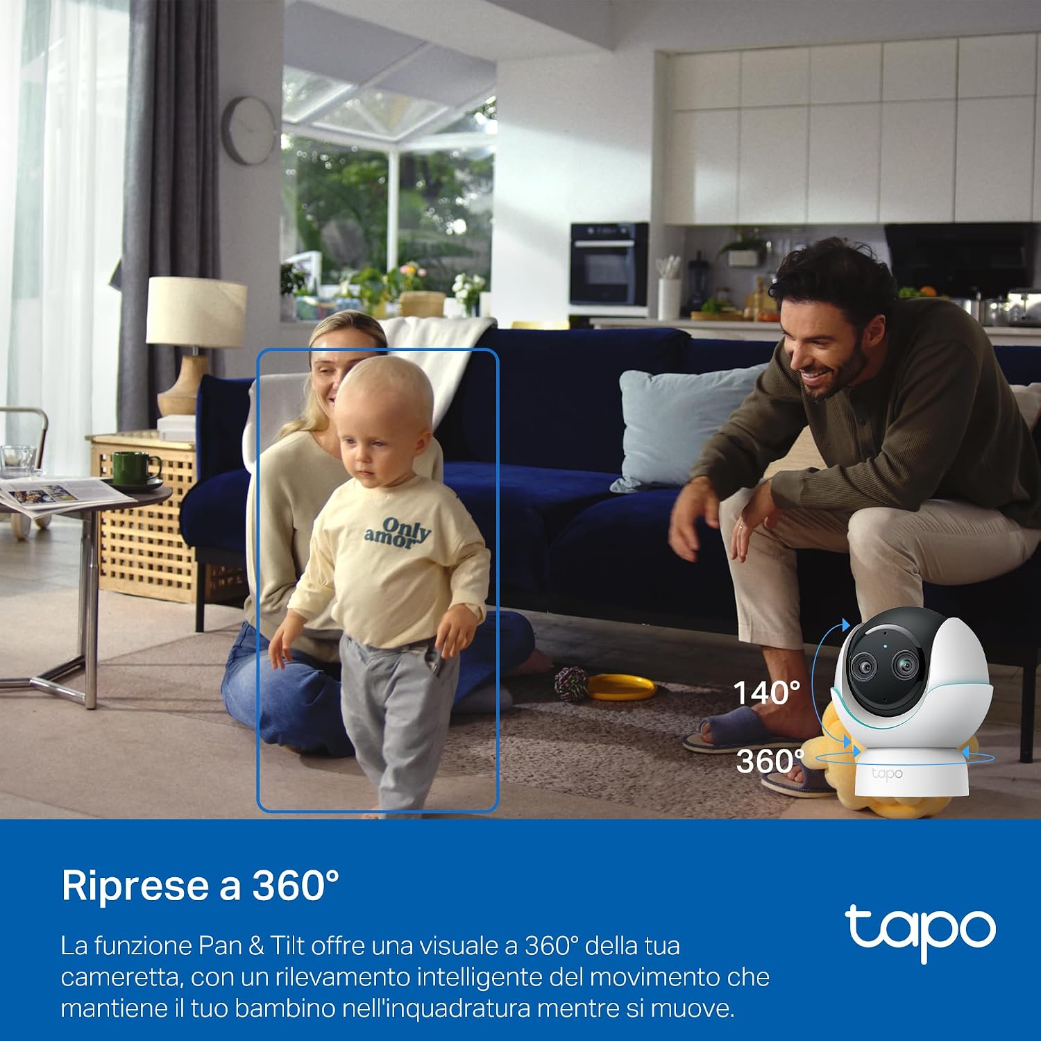 Thumbnail 4 de Tapo C840 Telecamera WiFi doppia lente 4MP+2MP