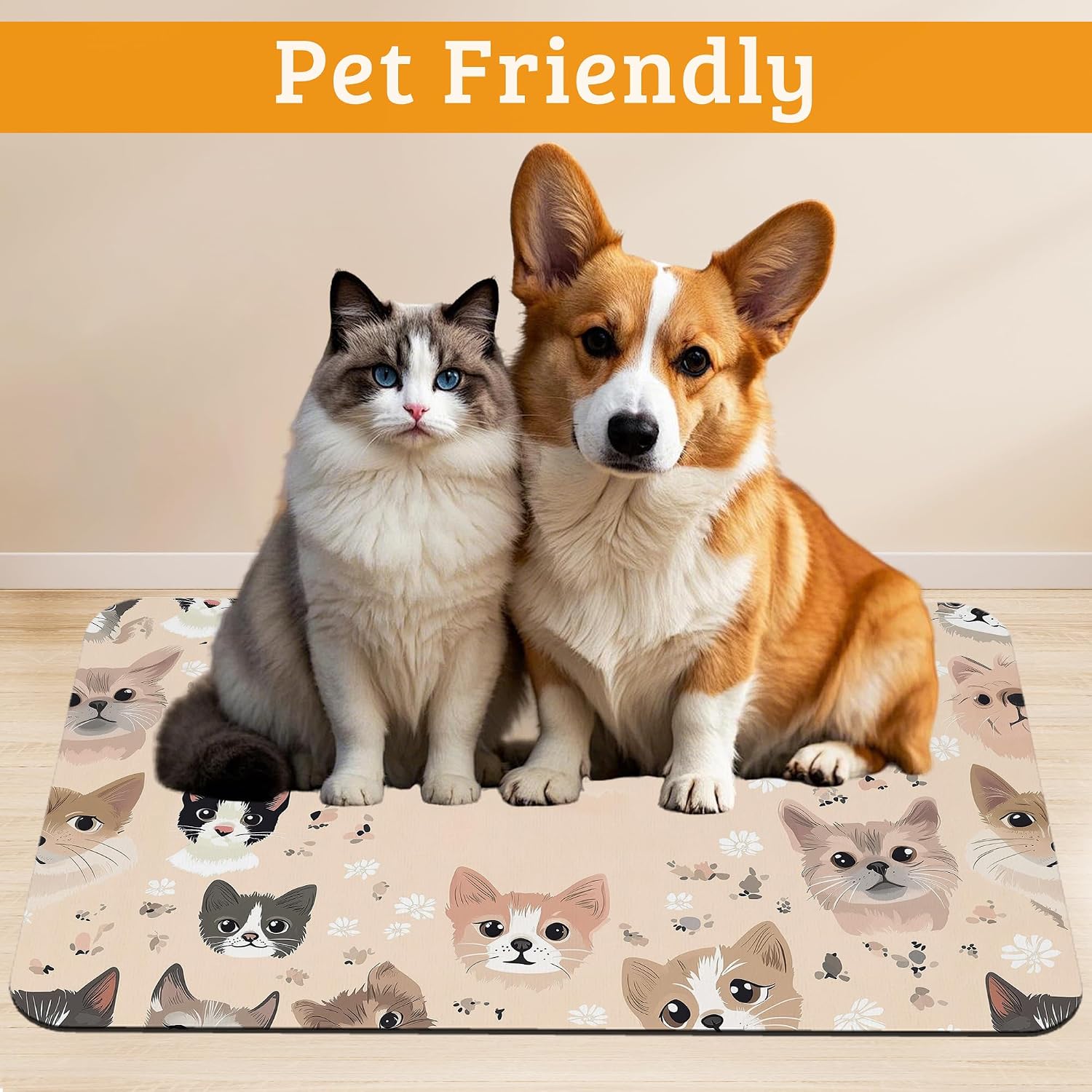 Detalle 2 de Pet Feeding Mat 16" x 24