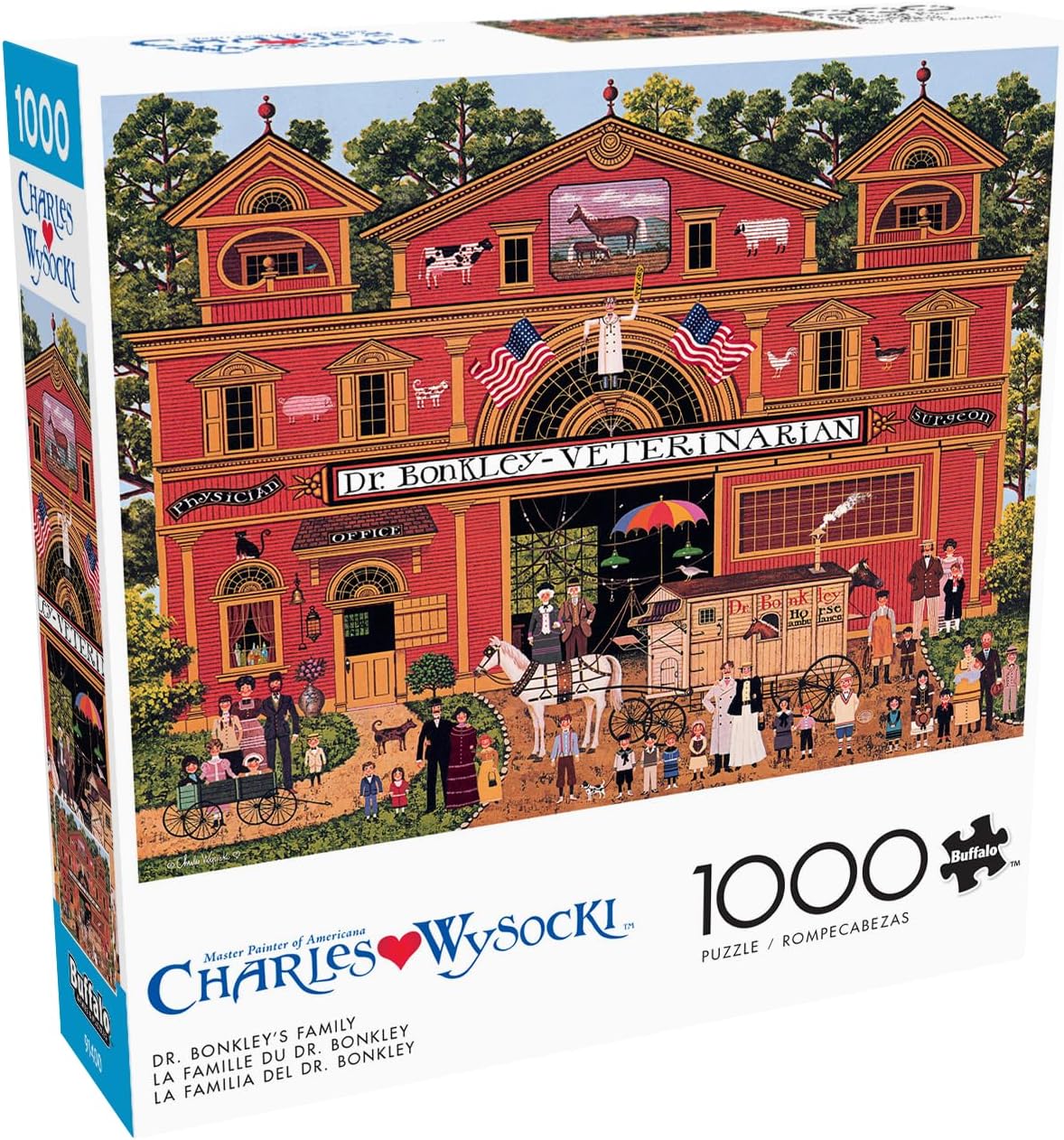 Detalle de Buffalo Games 1000-piece jigsaw puzzle 🧩