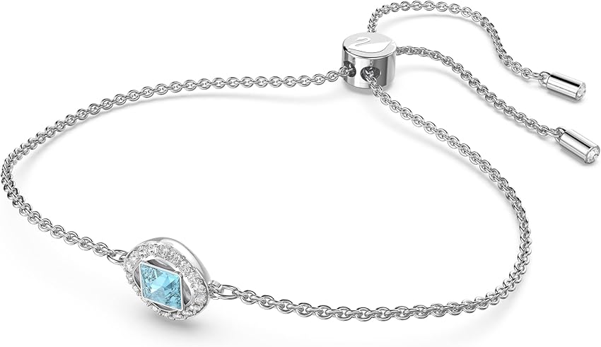 Thumbnail 1 de Swarovski Pulsera Una Angelic azul, baño de rodio 💍