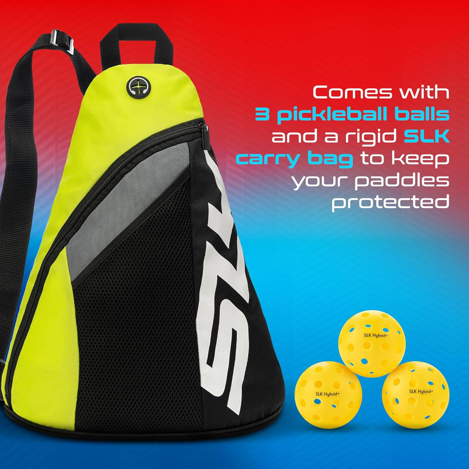 Detalle de Selkirk Sport SLK Pickleball Paddles Set of 2 (SLK Neo Graphite, SLK Neo Fiberglass or SLK Atlas Bundle)