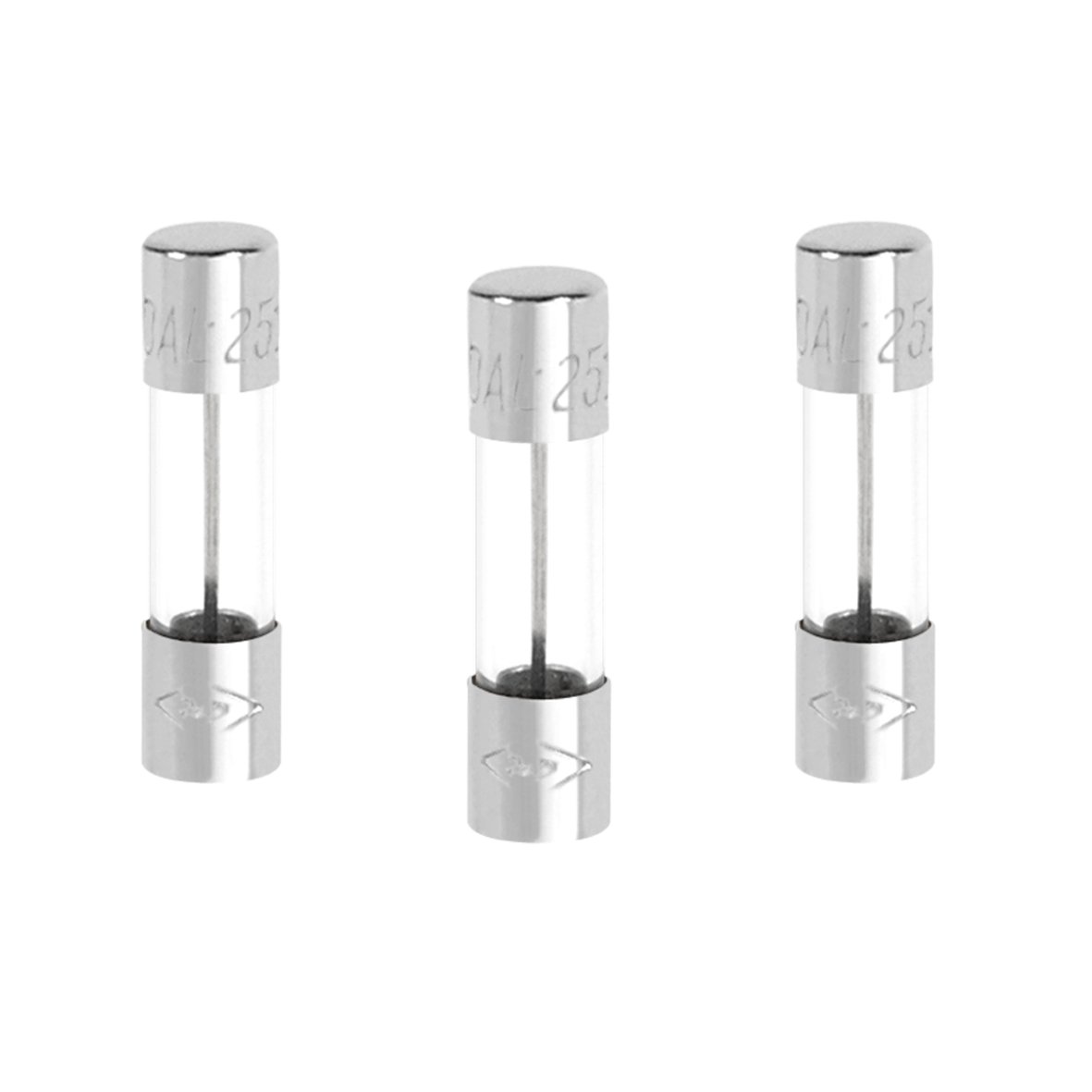 Detalle de Debflex 715906 glassäkring, snabbsäkring 10 A, 5 x 20 mm, 3-pack