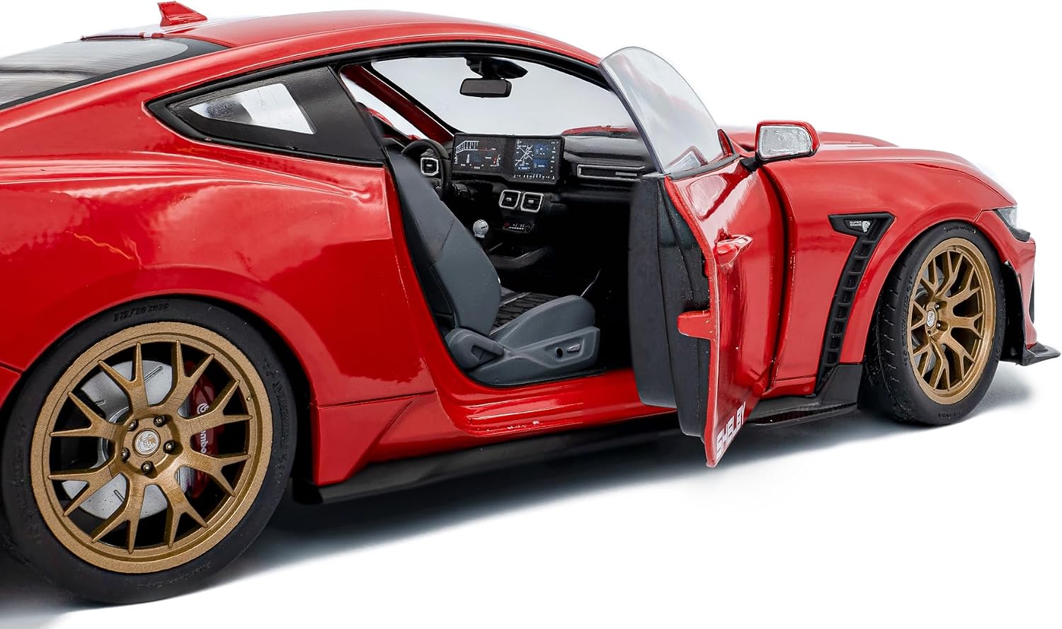 Thumbnail 5 de Solido Shelby Mustang Super Snake Race Red 2025 – metalowy model 1:18