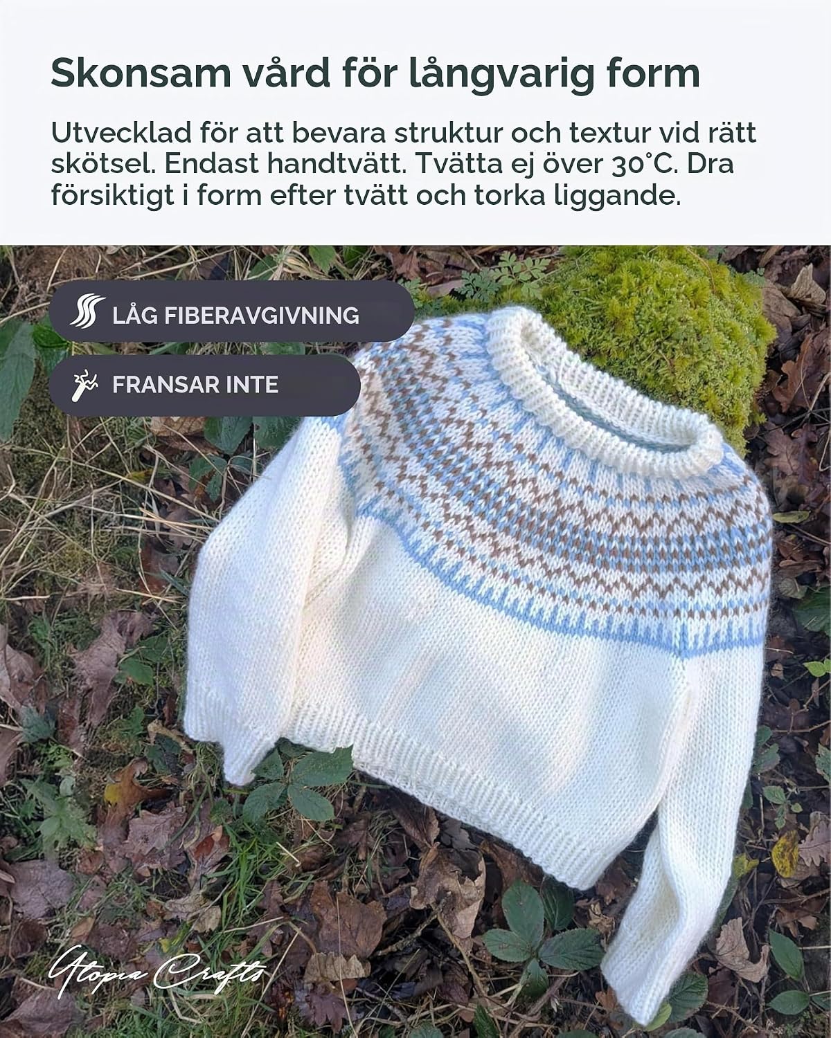 Thumbnail 6 de Utopia Crafts filtull i 100 % jungfruull, 50 g, kol