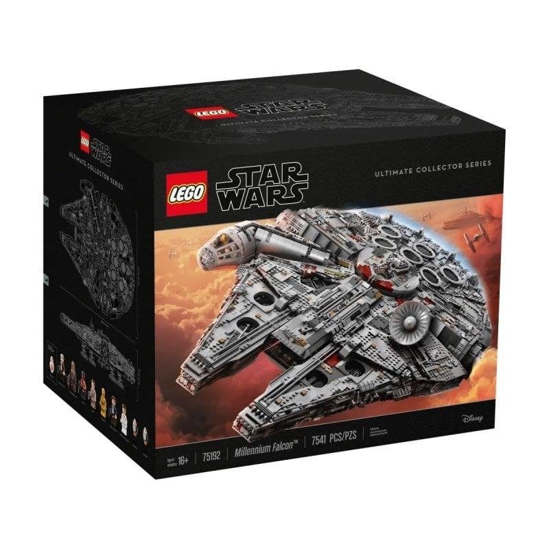 Detalle 2 de Lego Star Wars Halcón Milenario 🚂