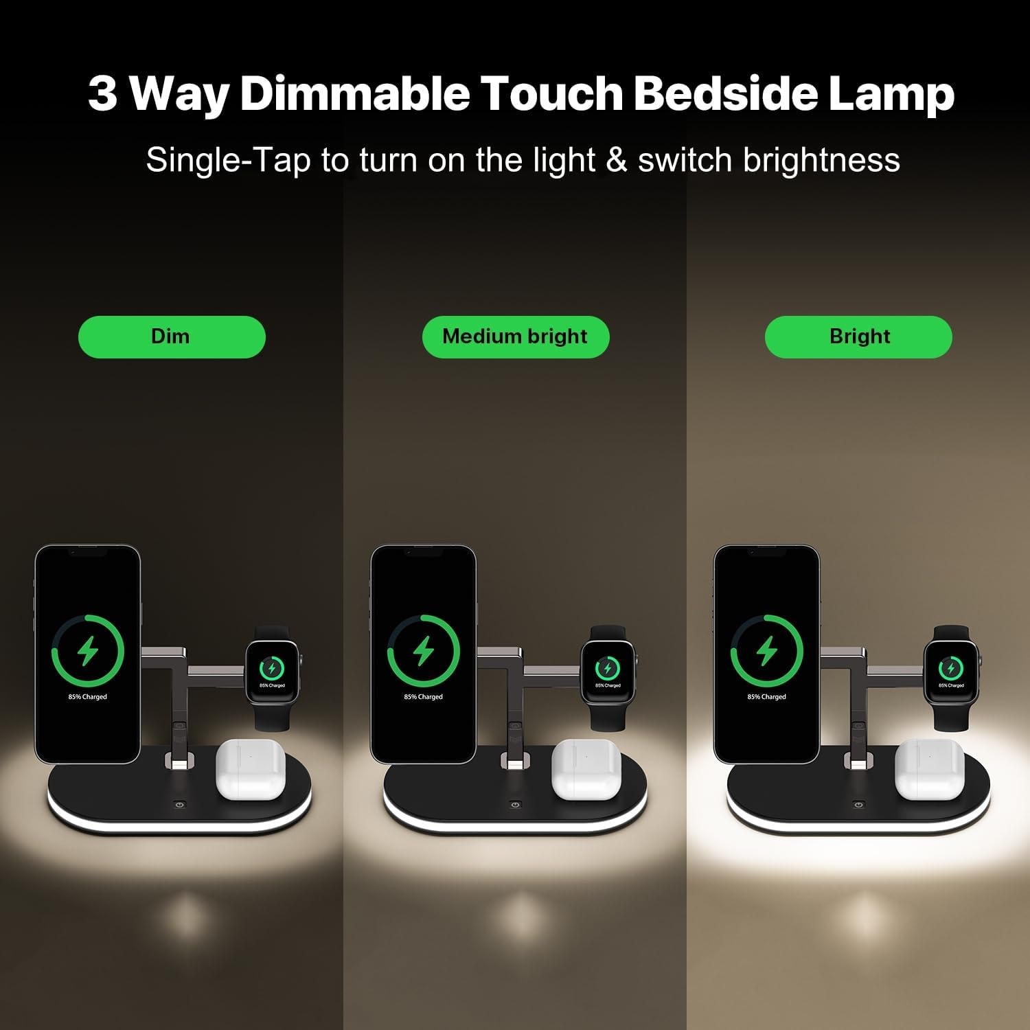 Thumbnail 6 de VBA 4 in 1 Wireless Charging Station for iPhone 4 devices