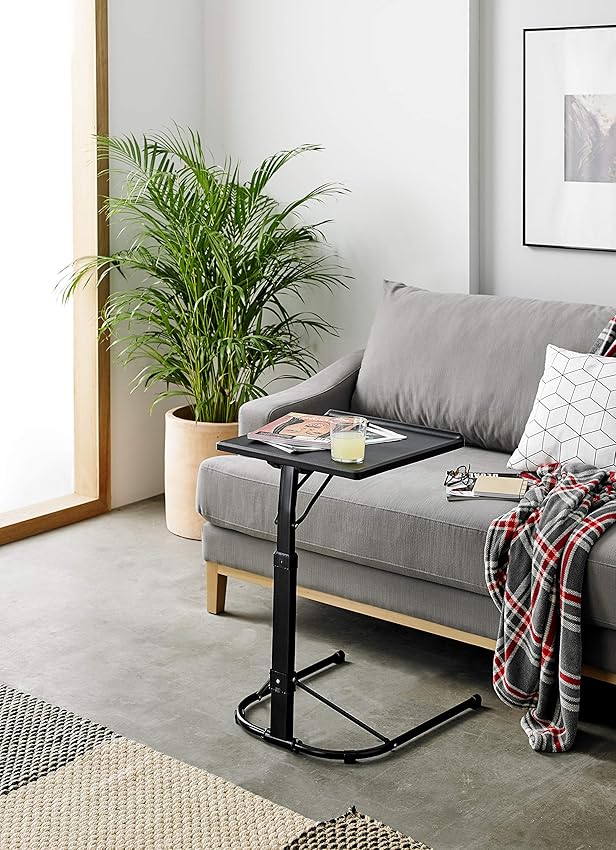 Detalle 2 de Kithome Multitable Mesa auxiliar plegable 43×43×63–73 cm