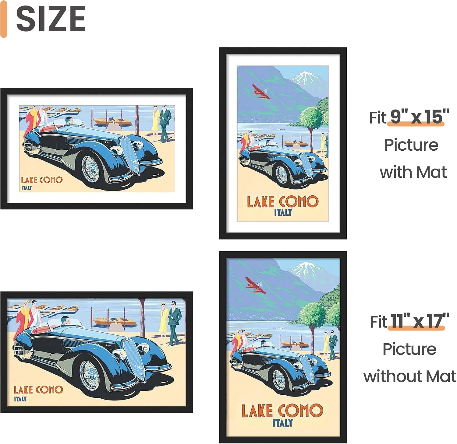Thumbnail 4 de upsimples 11x17 Picture Frame Set