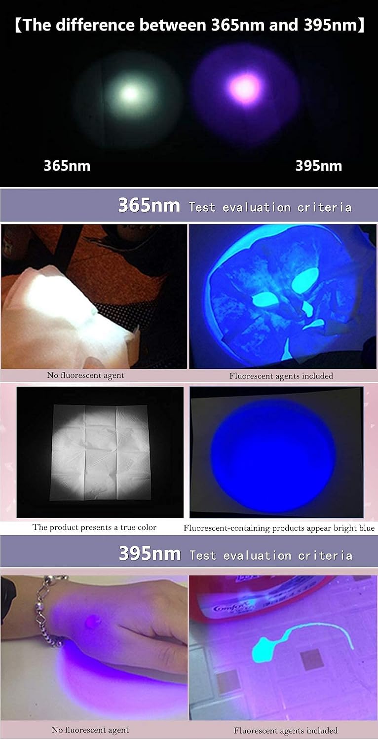 Detalle de DARKBEAM UV Torch 365nm 395nm detector