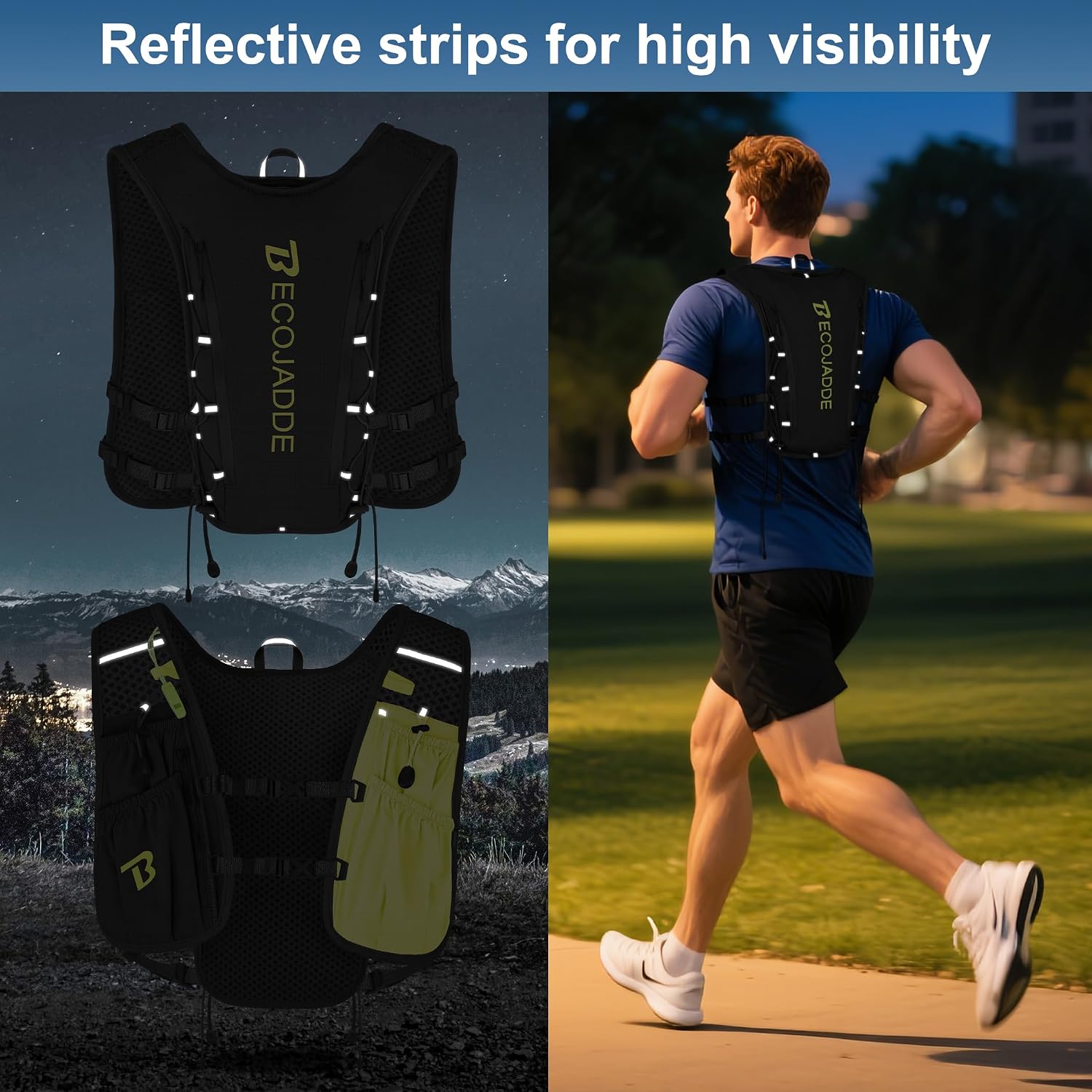 Thumbnail 5 de BECOJADDE Running Vest 5L