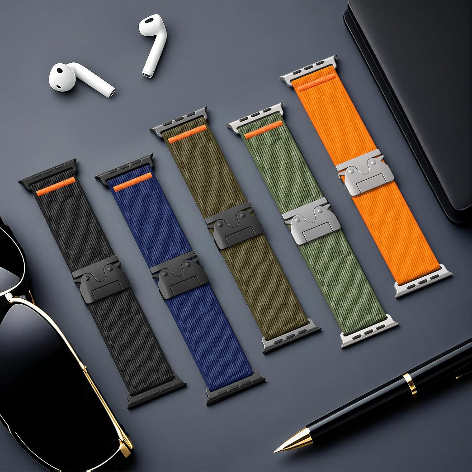 Thumbnail 4 de Elastic Sport Band 49mm Apple Watch band