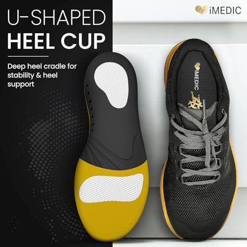 Thumbnail 7 de iMedic Orthotic Insoles for Plantar Fasciitis, Size L UK 9-10