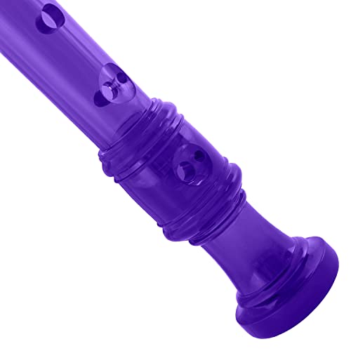 Detalle 2 de Mad About Rec04 Flauto Dolce Soprano Viola con Custodia, Scovolino e Tabella Diteggiatura