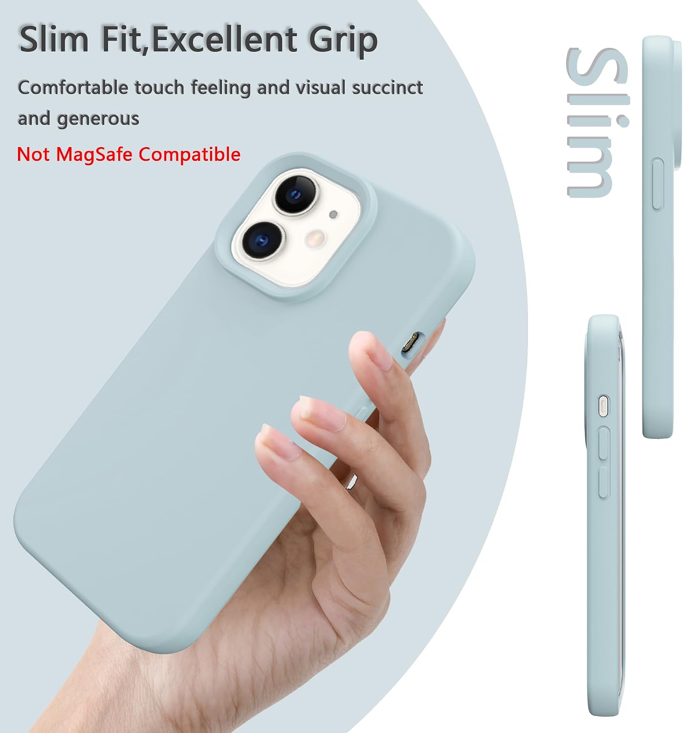 Detalle de EUMADOVE iPhone 12/12 Pro Silicone Case