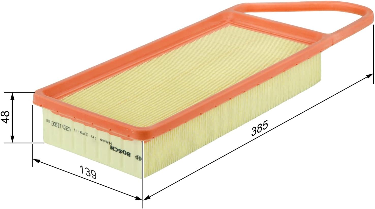 Thumbnail 1 de Bosch Filtro Aria per Auto S3076 – protezione affidabile per l’impianto d’aspirazione