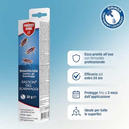 Detalle de PROTECT HOME Protect Home Fastion Gel Scarafaggi – Gel pronto all’uso da 20 g