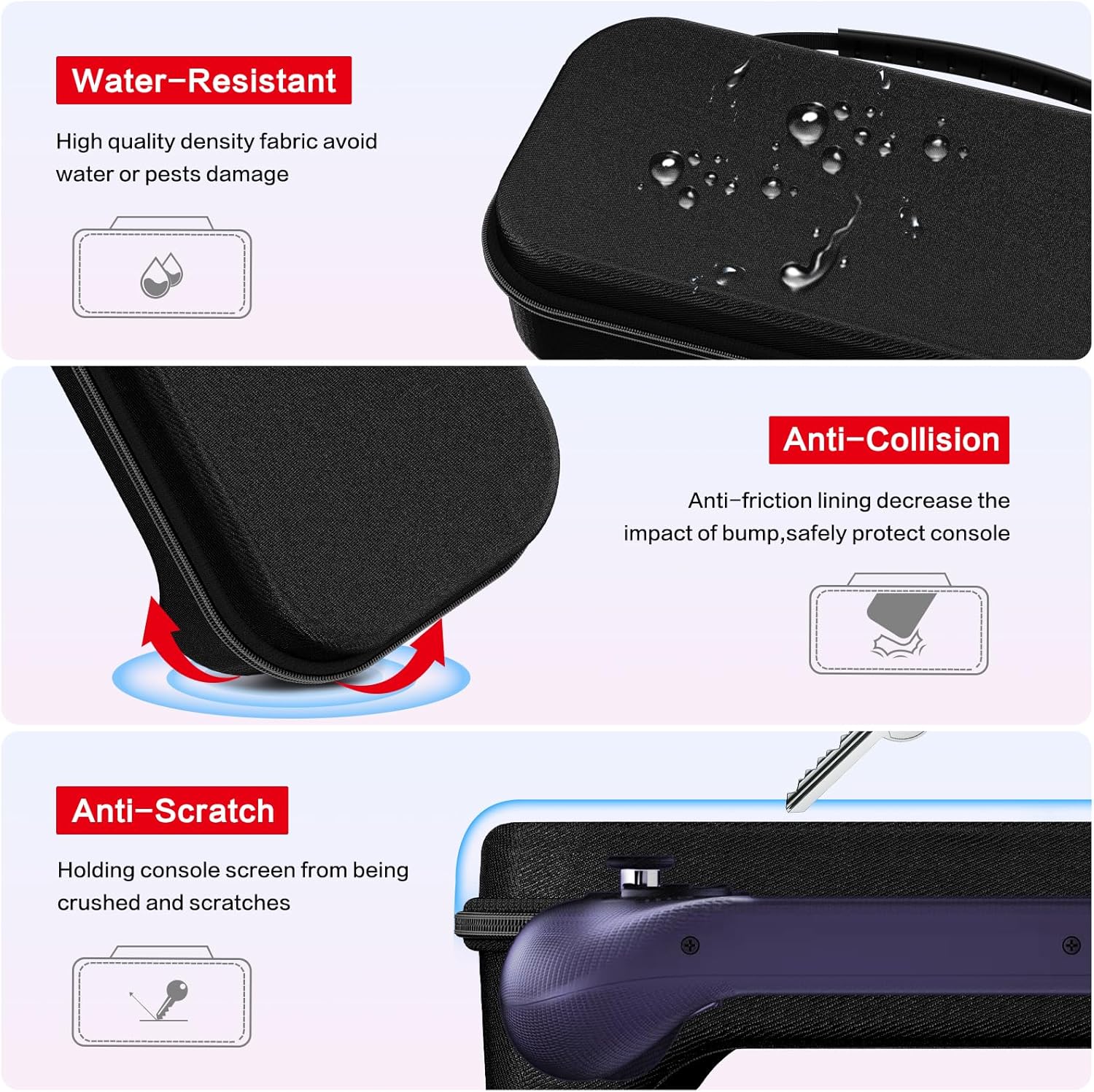 Thumbnail 5 de iVoler Custodia per ROG Ally 7" con scomparti e 8 slot