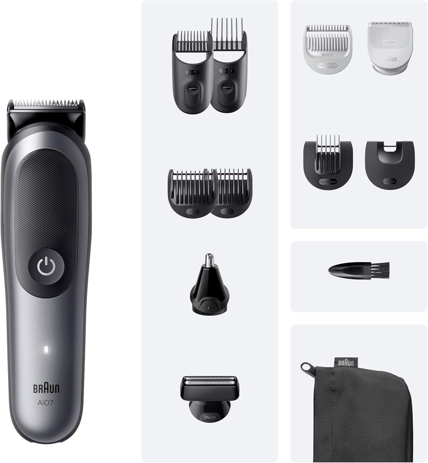 Thumbnail 5 de Braun AIO7545 Series 7 tondeuse 12-en-1, 120 min