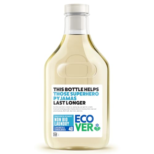 Detalle de Ecover Non-Bio Laundry Liquid Lavender & Sandalwood, 40 Washes, 1.43L