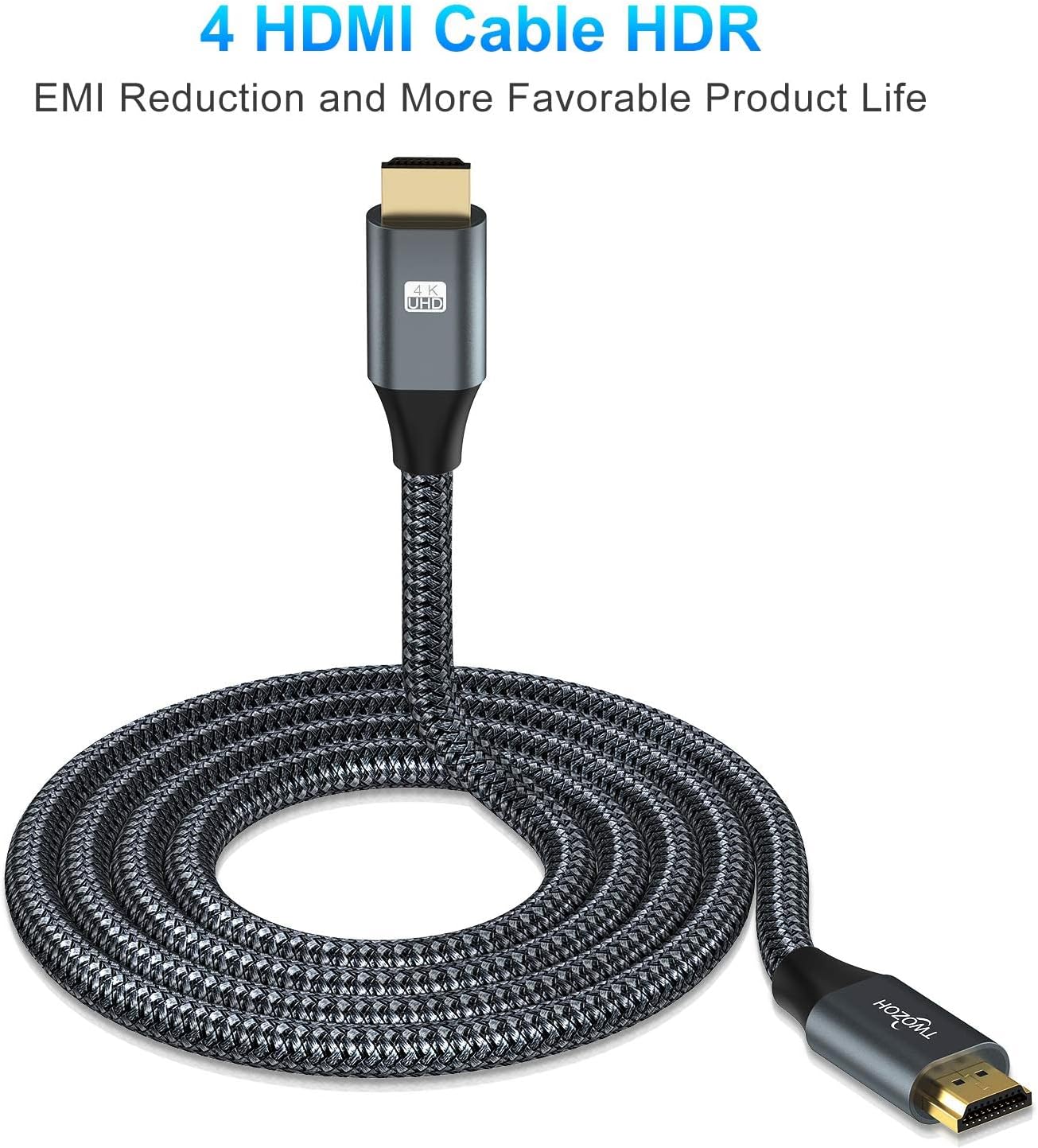 Thumbnail 1 de Twozoh Cable HDMI 4K 5M