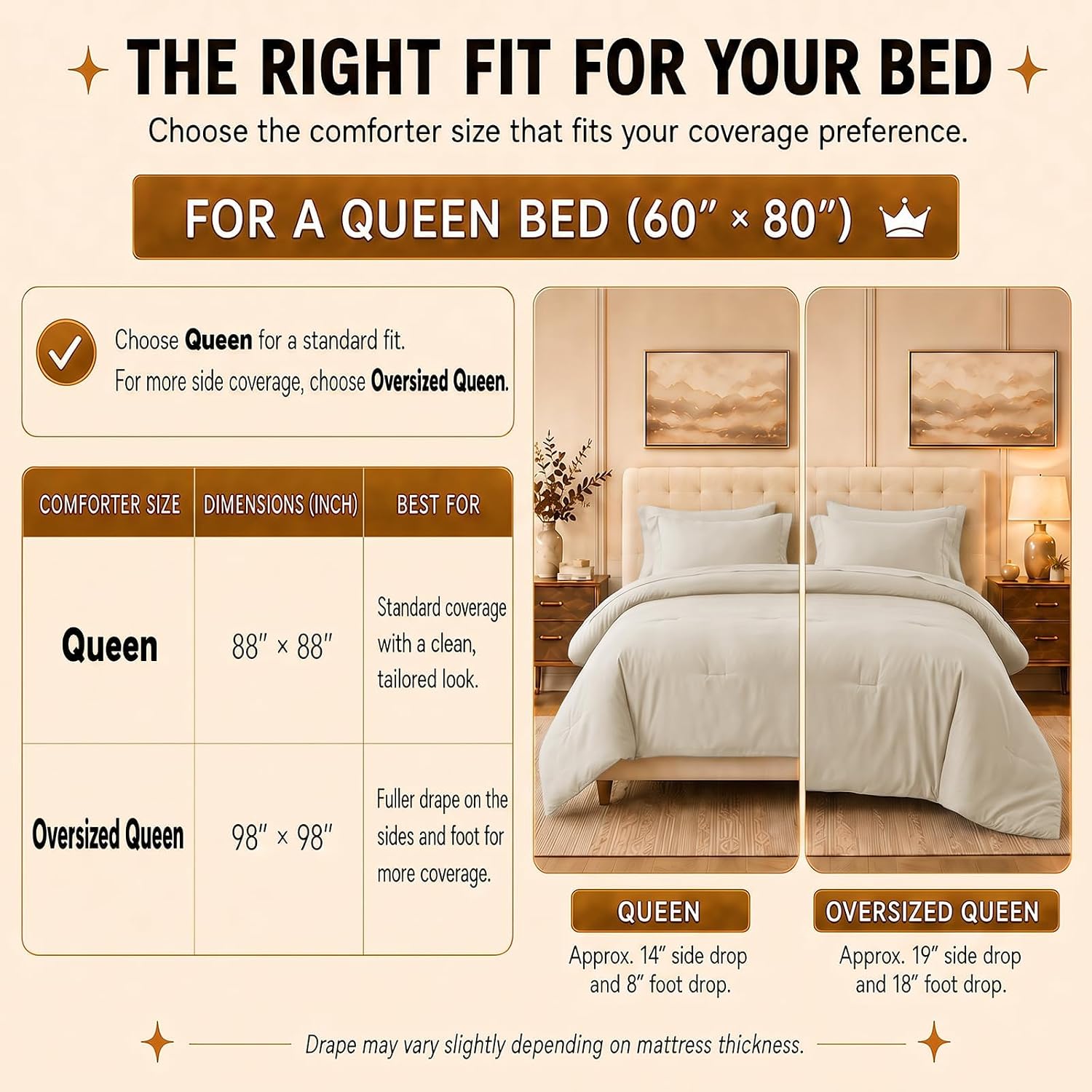 Thumbnail 6 de CozyLux Queen Comforter Set