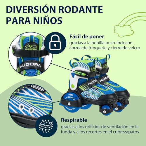 Thumbnail 3 de HUDORA Roller Skates My First Quad - Patines Ajustables para Niños 🛼