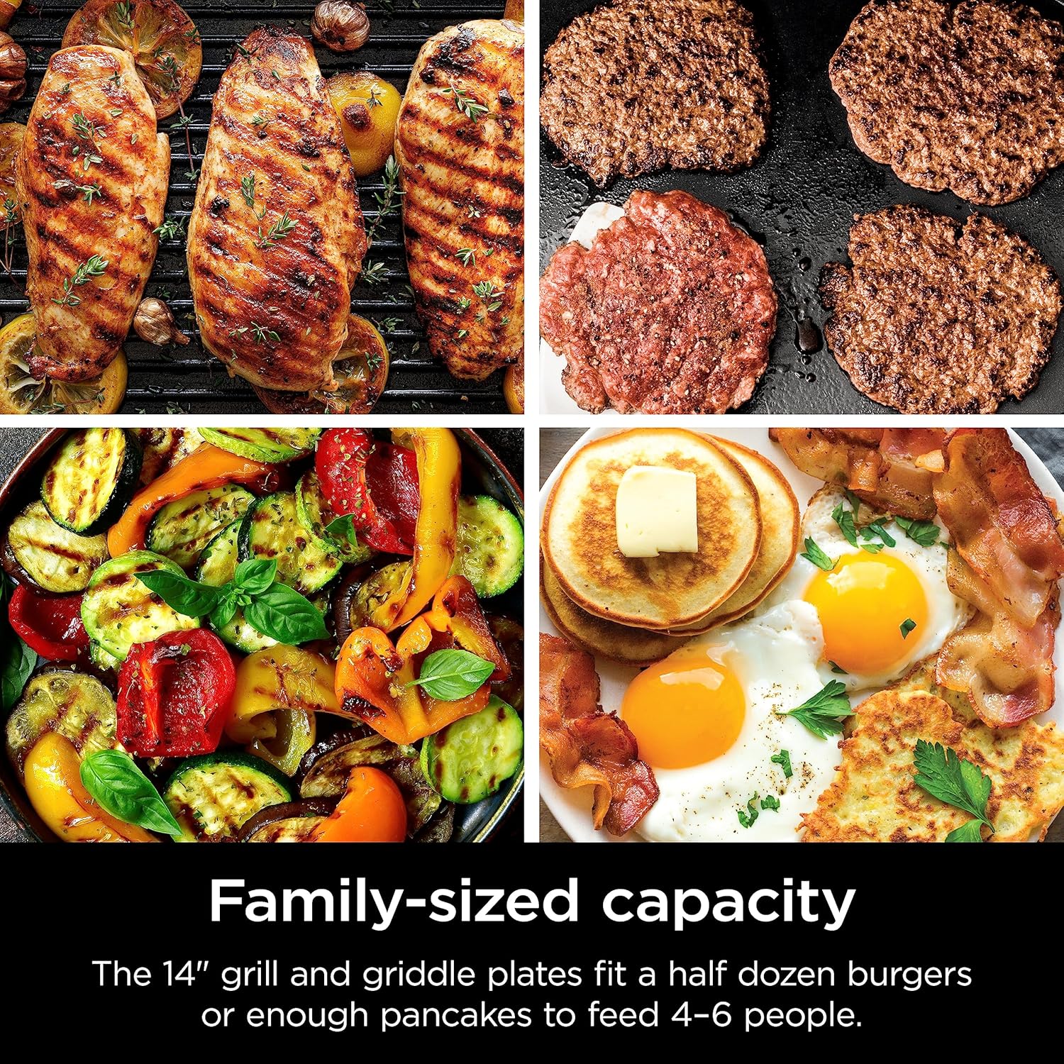 Thumbnail 6 de Ninja GR101 14" Indoor Grill