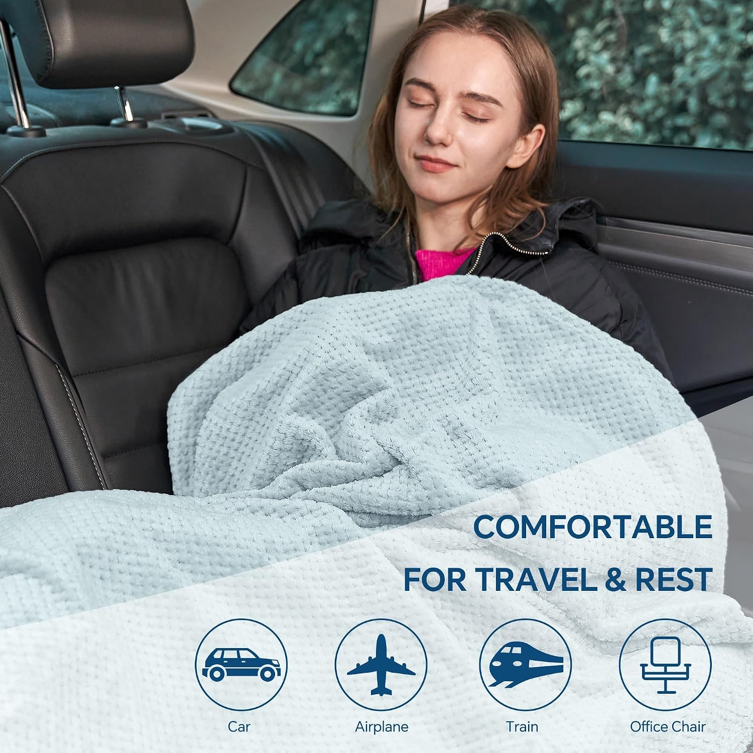 Thumbnail 6 de BEDELITE Travel Blanket 65 x 40 inches