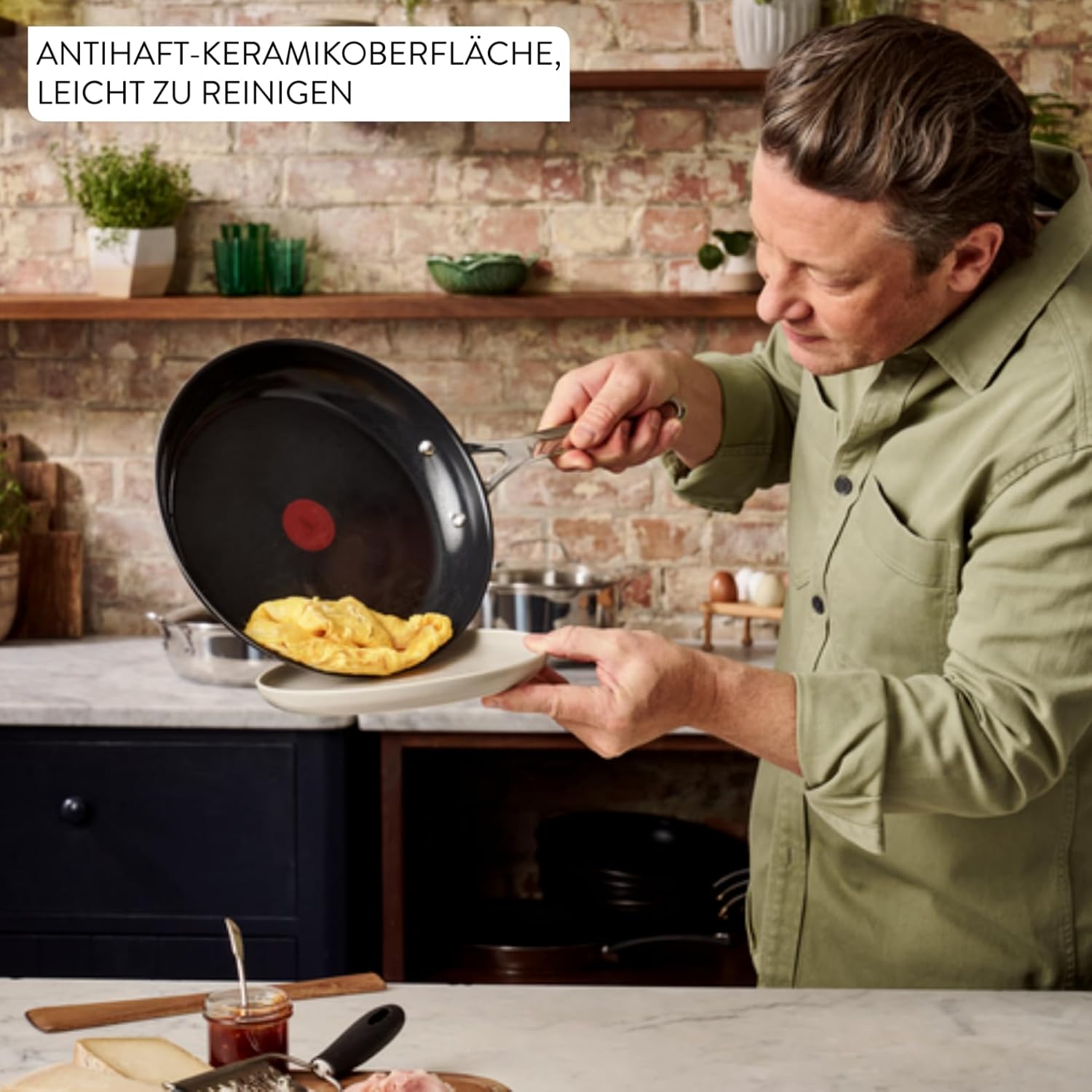 Thumbnail 1 de Jamie Oliver TEFAL Direct Cook Bratpfannen-Set 24/28 cm