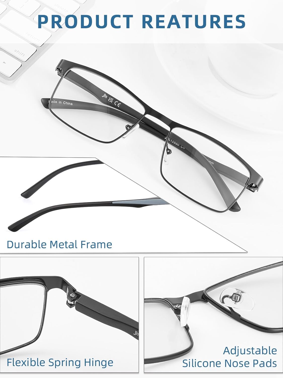 Thumbnail 4 de JM Lesebrille Herren 5er Pack Blaulichtfilter