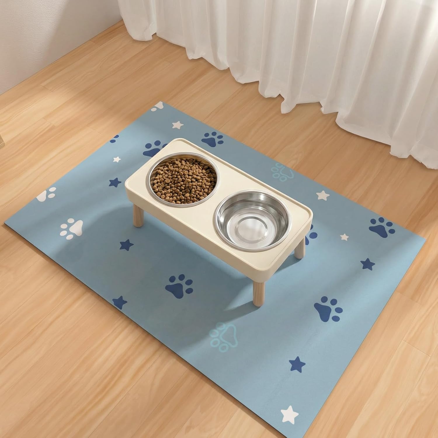 Tapis d'alimentation 40x60cm Tapis absorbant pour chien
