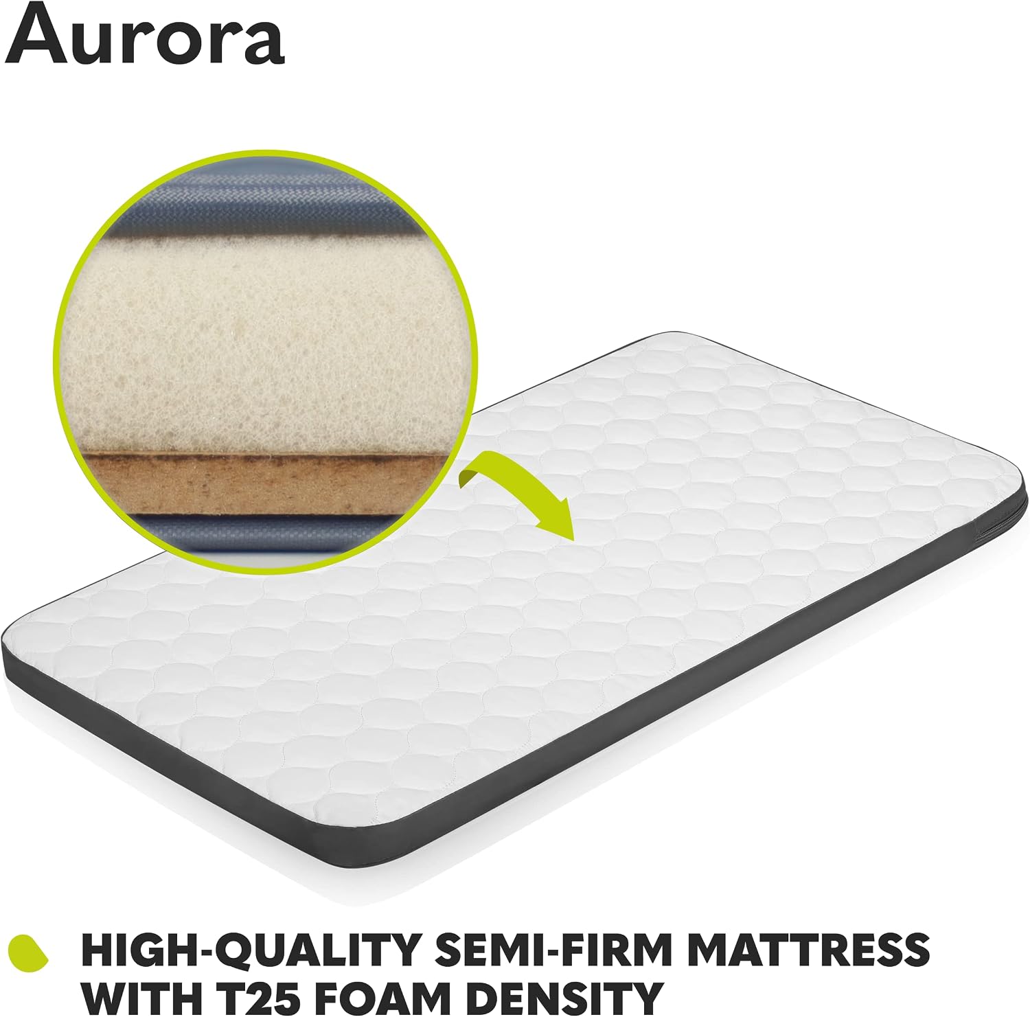 Thumbnail 2 de Lionelo Aurora 3in1 Baby Bedside Cot Co-Sleeper – 0+ to 9kg, Adjustable Height & Incline