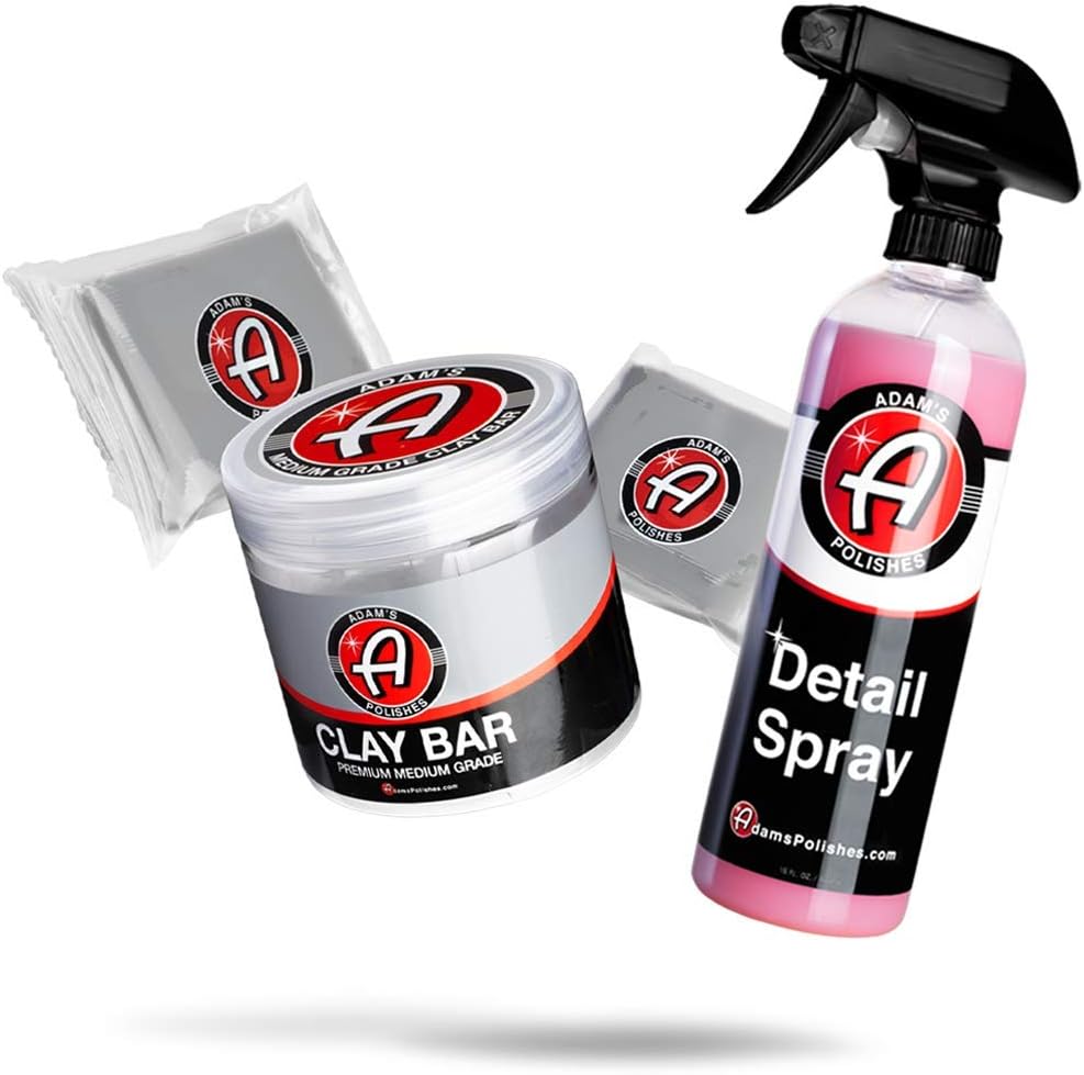 Detalle de Adam's Polishes Medium Grade Clay Bar Detailing Kit (Medium Grade)
