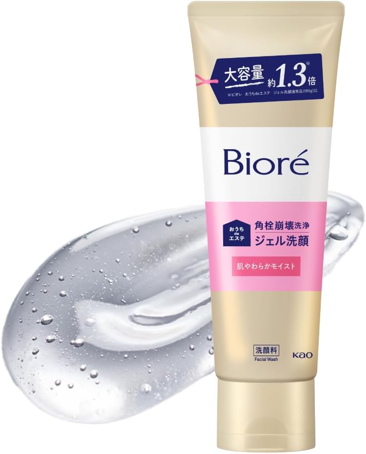 Detalle de Bioré おうちdeエステ 洗顔ジェル やわらか 240g 高保湿タイプ・リラックスアロマ
