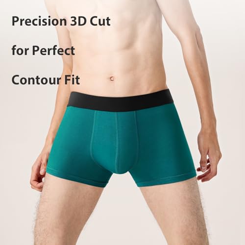 Thumbnail 1 de QINCAO Mens Boxers 6 Pack – Logo-Free Soft Cotton, Breathable