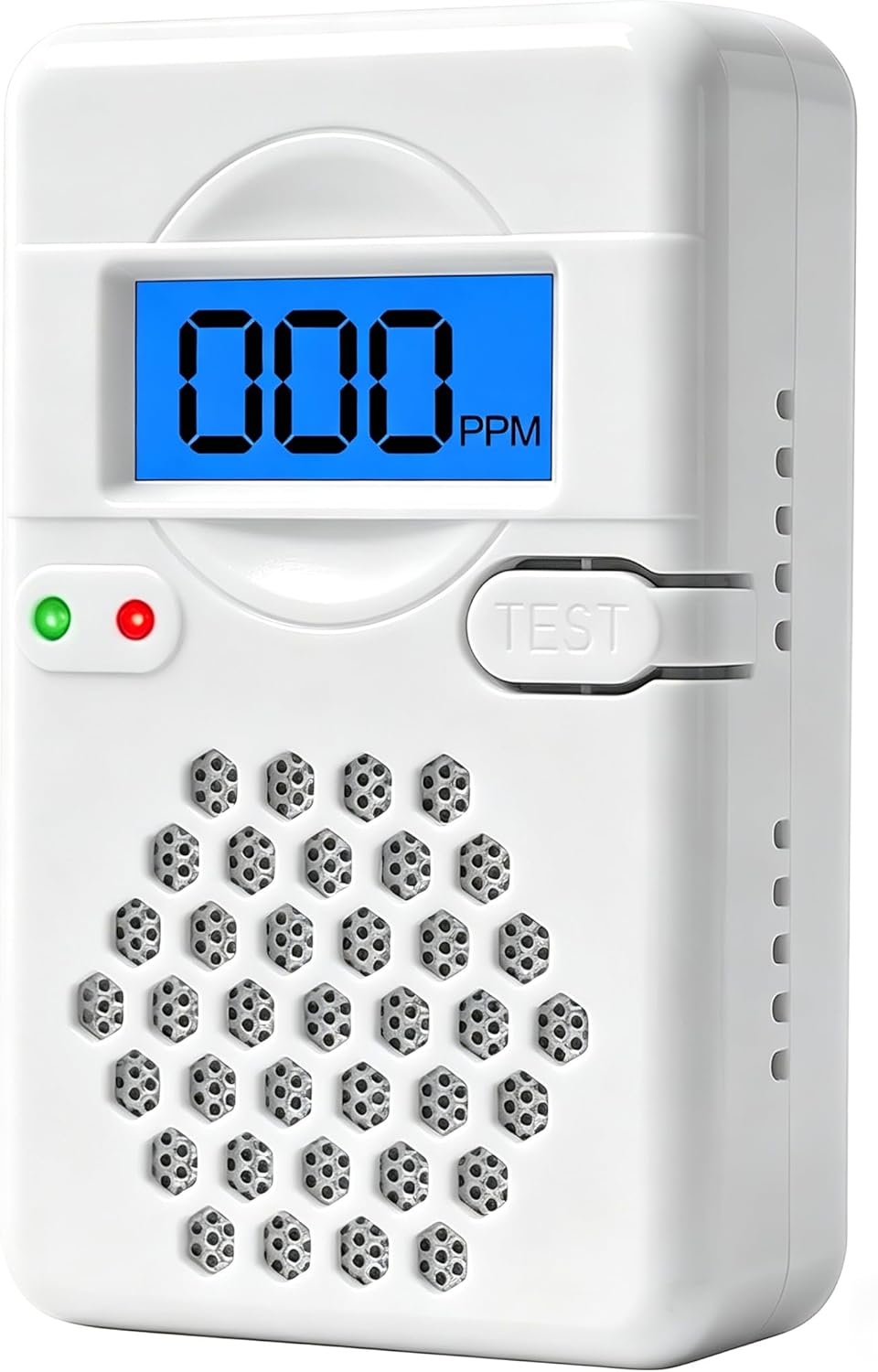 Detalle de Carbon Monoxide Alarm Detectors with Digital Display and Replaceable Battery – 85dB Portable CO Alarm for Home, Garage, Office, or RV