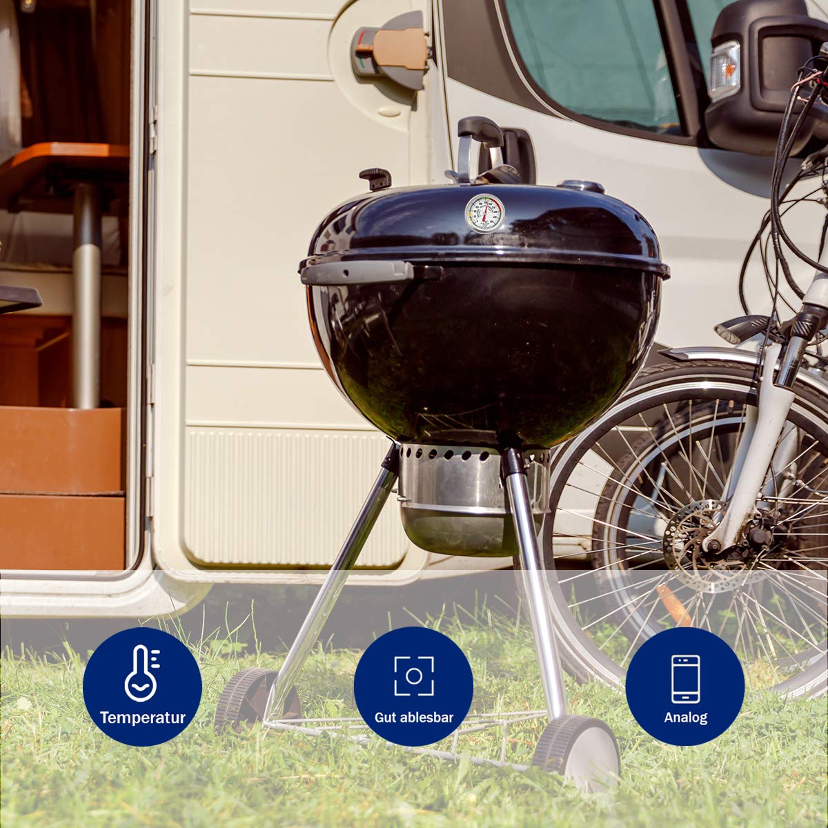 Thumbnail 3 de TFA Dostmann Termometro analogico per BBQ 14.1029