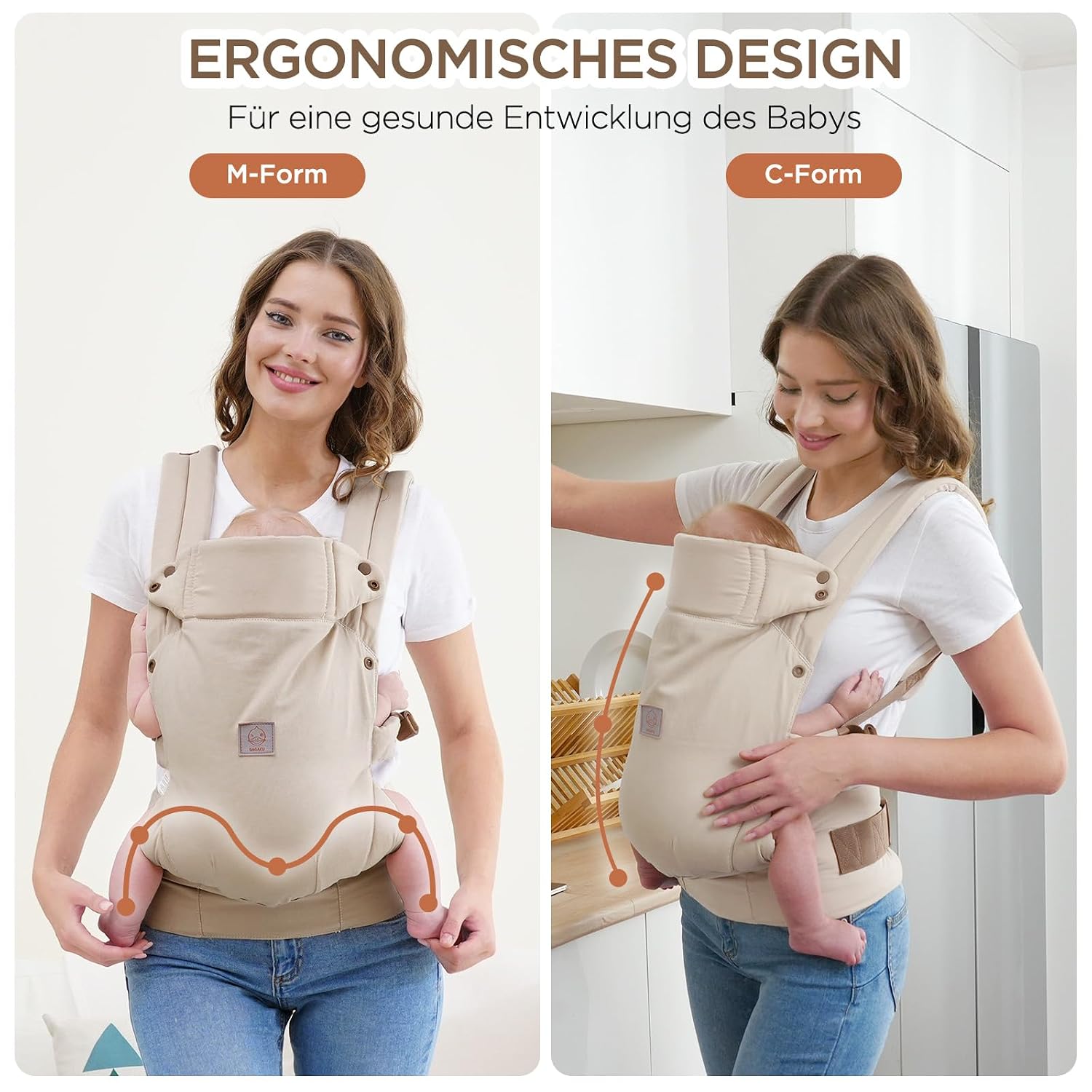 Thumbnail 4 de GAGAKU Babytrage 3,2–15 kg 👶