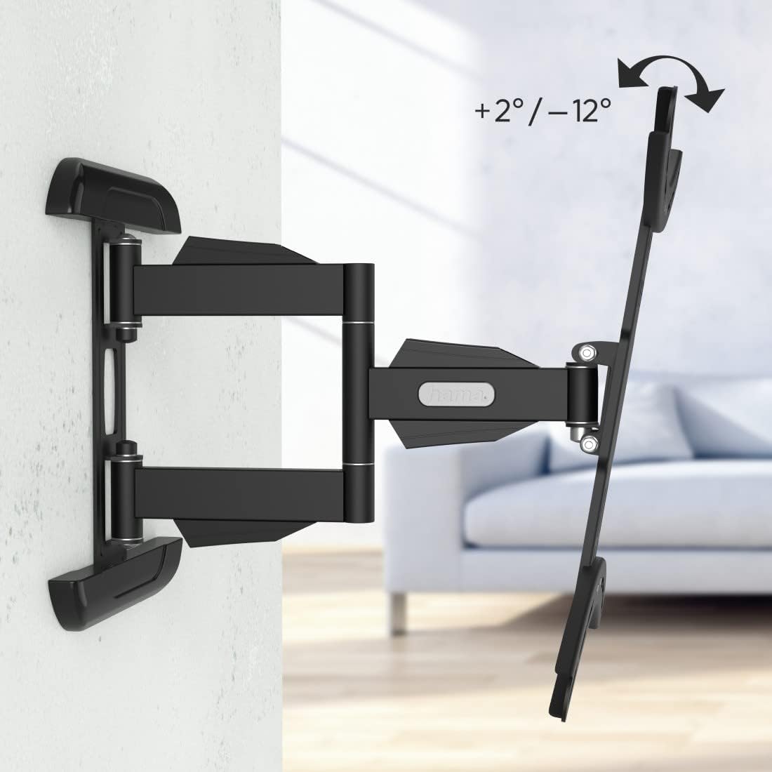 Detalle de Hama TV Wandhalterung schwenkbar 32–65 Zoll