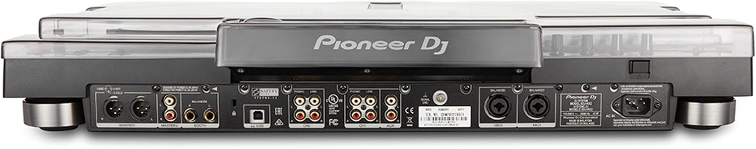 Detalle de Decksaver DS-PC-XDJRX2 beschermhoes voor Pioneer XDJ-RX2 van polycarbonaat