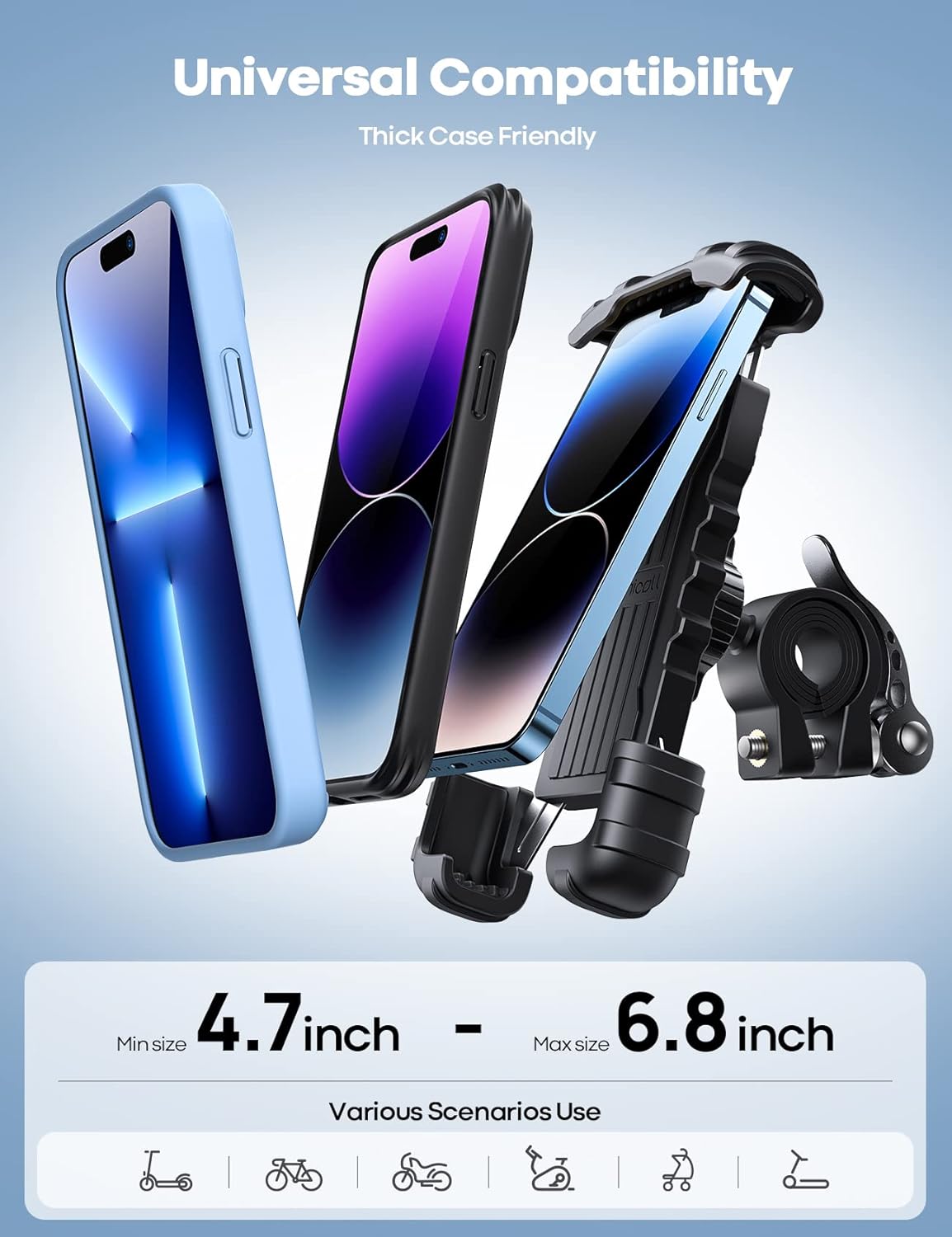 Thumbnail 5 de Lamicall Handyhalterung Fahrrad Universale 360°