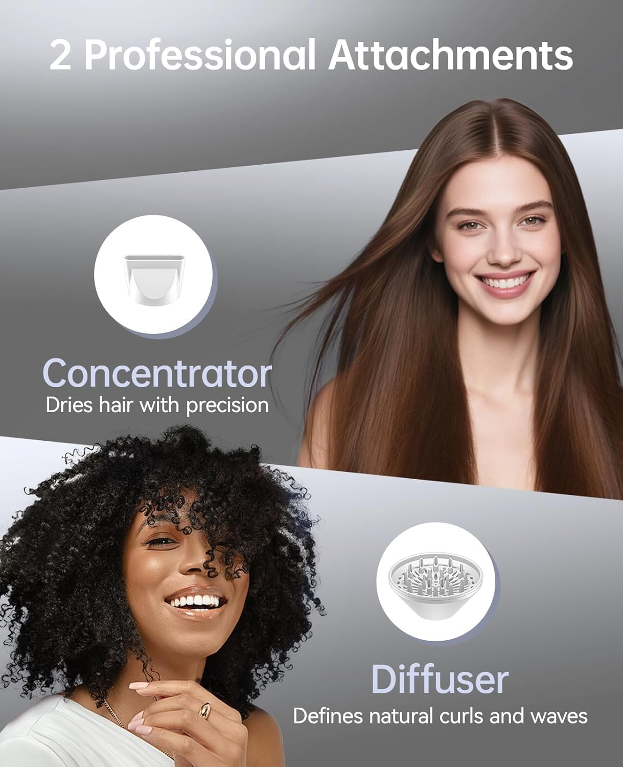 Thumbnail 5 de CONFU 1800W Hair Dryer with Ionic Technology