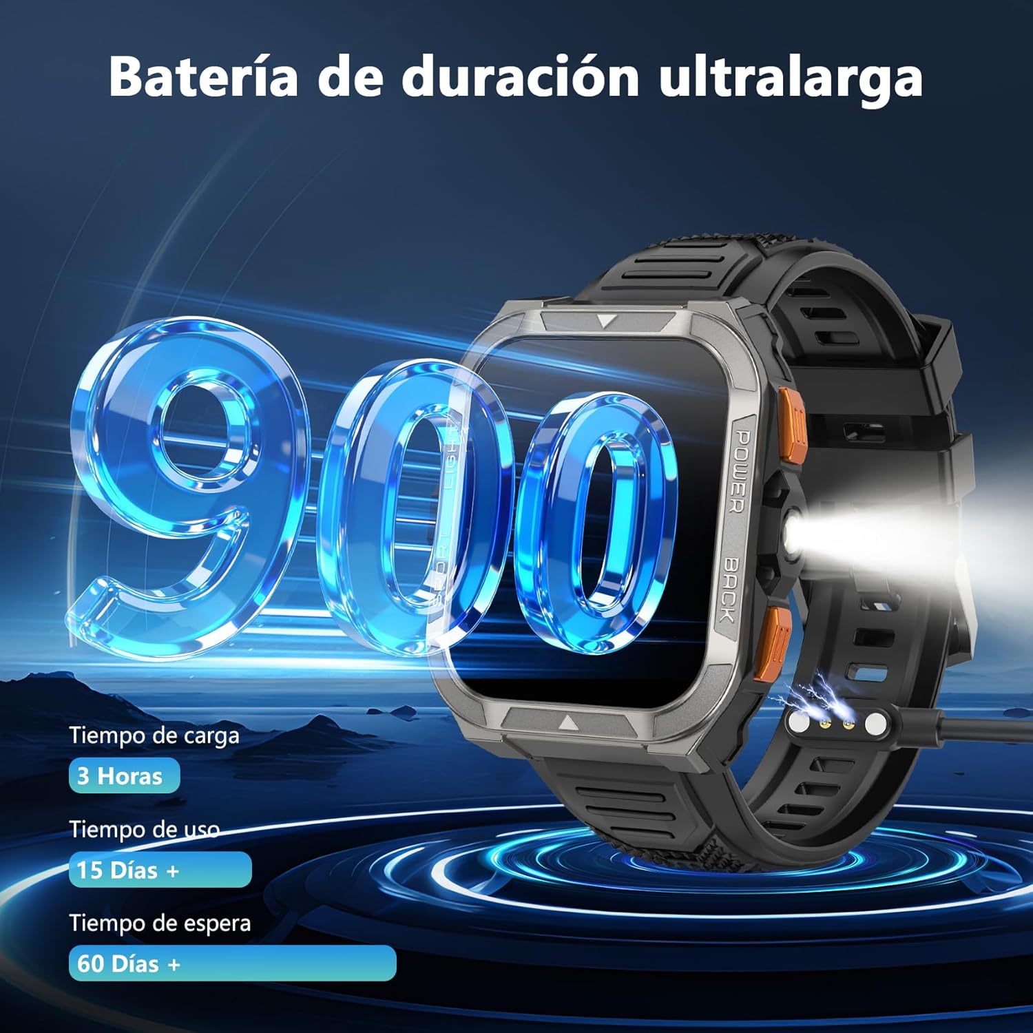 Thumbnail 6 de Blackview Reloj Inteligente Militar W80Pro